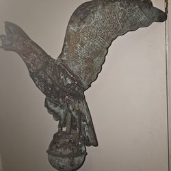 VERY OLD EAGLE WEATHERVANE