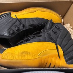 Jordan 12 Retro Black And Yellow