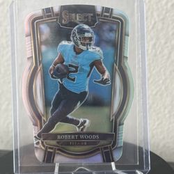 2022 Select Diecut Silver Robert Woods 