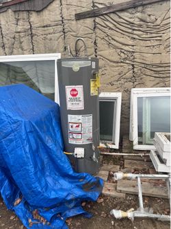 Water heater and windows