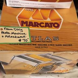 Marcato Pasta Machine with Pappardelle Attachment
