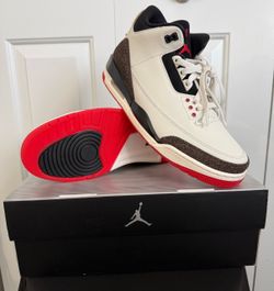 Men's Air Jordan Retro 3 Basketball size 9.5 Only cash, no trade