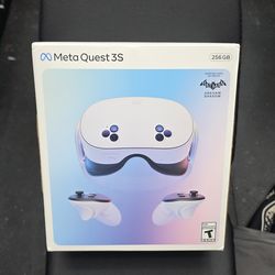 NEW Meta quest 3s 256gb