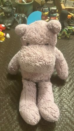 Jellycat Bashful Lilac Purple Hippo 12” Stuffed Animal Retired