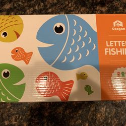 Wooden Magnetic Fishing Game Toys 