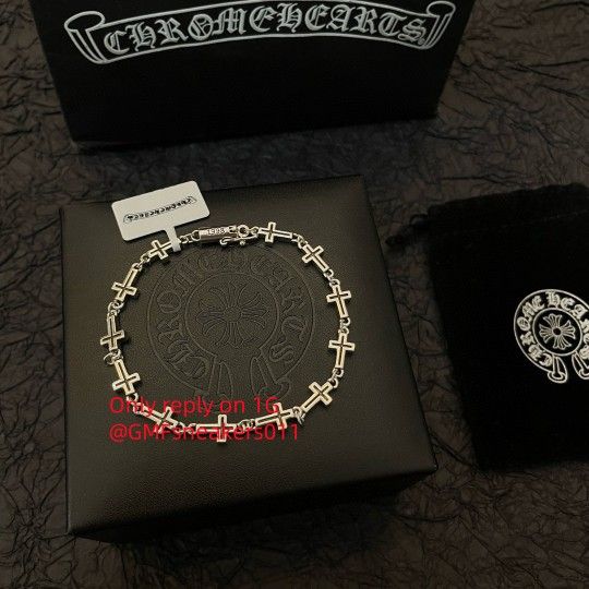 C.hrome H.earts bracelet