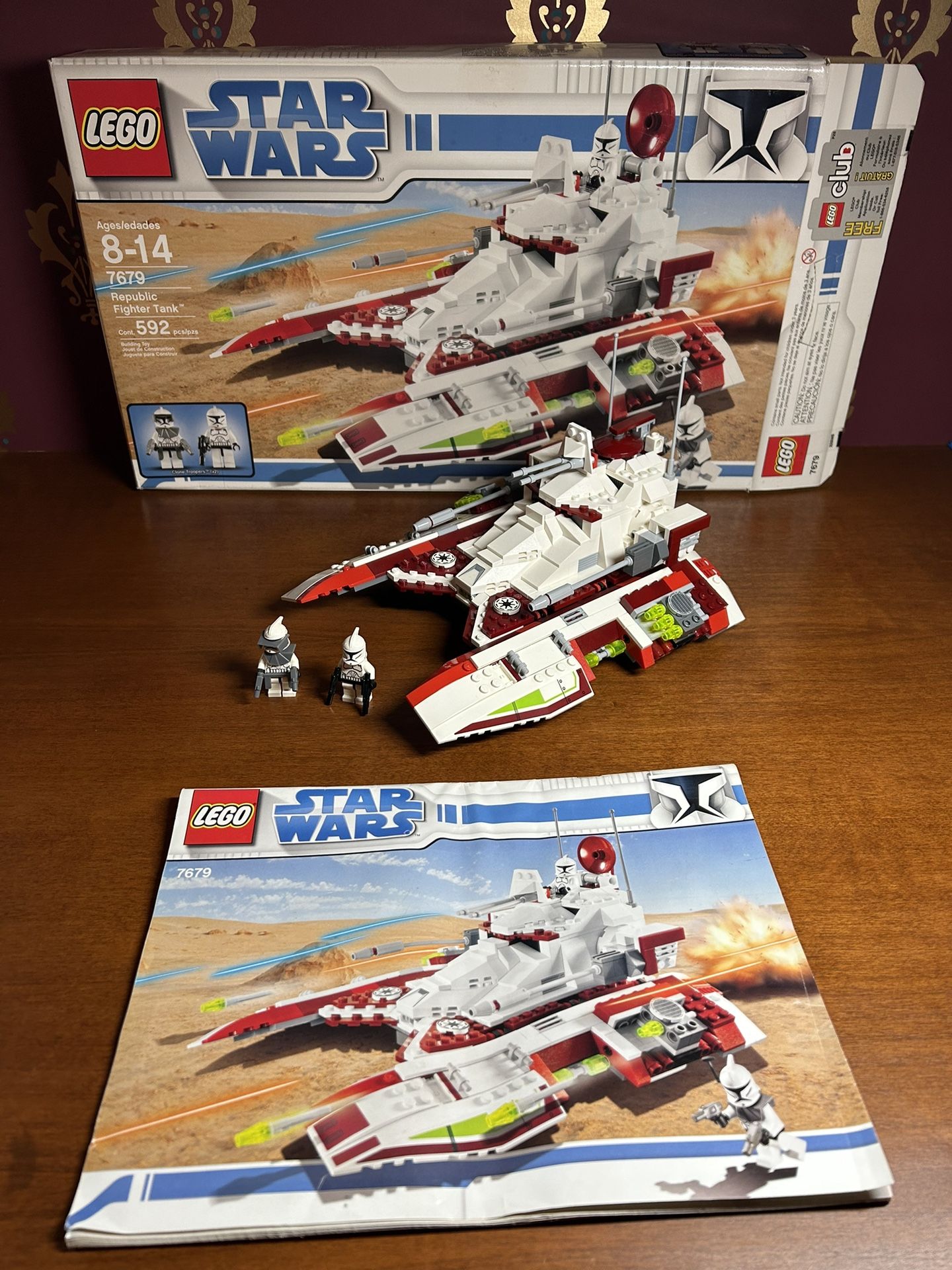 LEGO 7679 Republic Fighter Tank Star Wars for Sale in Torrance CA OfferUp
