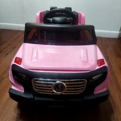 Carro Eléctrico Para Niñas De 2 A 5 Años 