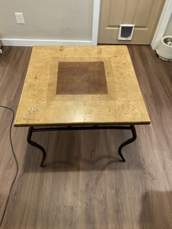 Marble Corner Table