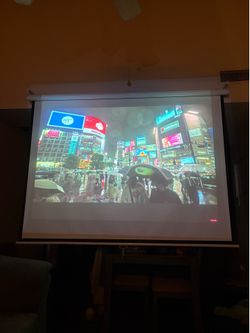 Projector + Screen