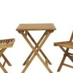 Sunnydaze Decor  3-Piece Brown Bistro Patio Set

