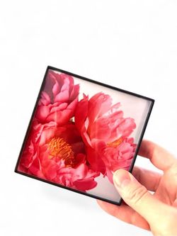 Small Framed Floral Photo Print