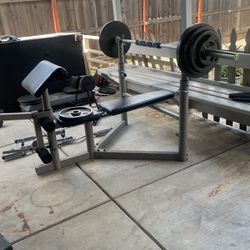 Olympic Bench press Weight Set