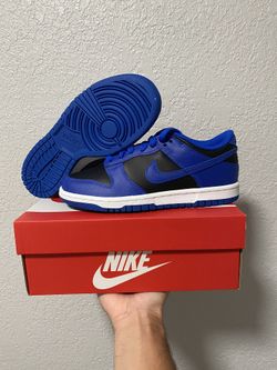 Nike Dunk Low Hyper Cobalt Blue/Black Size 7W