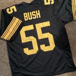 Steelers Devin Bush “color rush” replica jersey