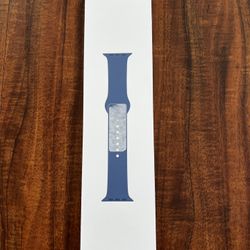 Brand New and Genuine Apple 44mm Alaskan Blue Sport Band 