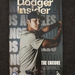 Los Angeles Dodgers Insider Magazine