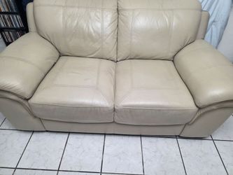 Leather Sofa Set