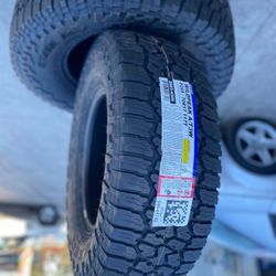 285/70r17 Falken Wildpeak NEW Set of Tires installed and balanced for FREE
