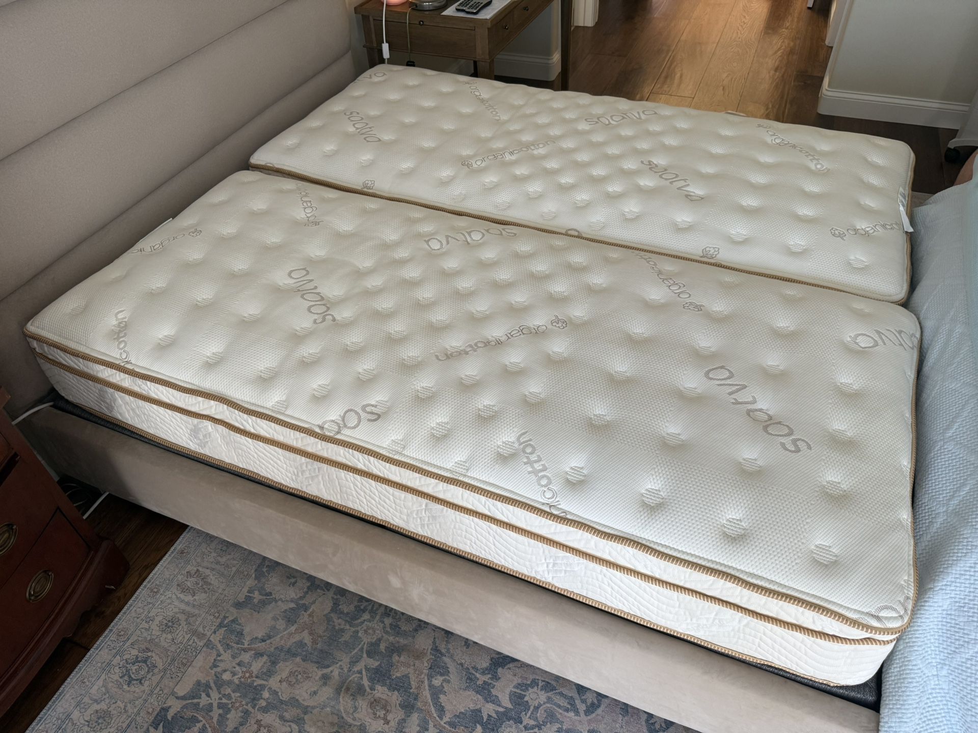 Saatva Mattress & Adjustable Base Set Cal King