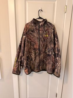 Under Armour camo zip up