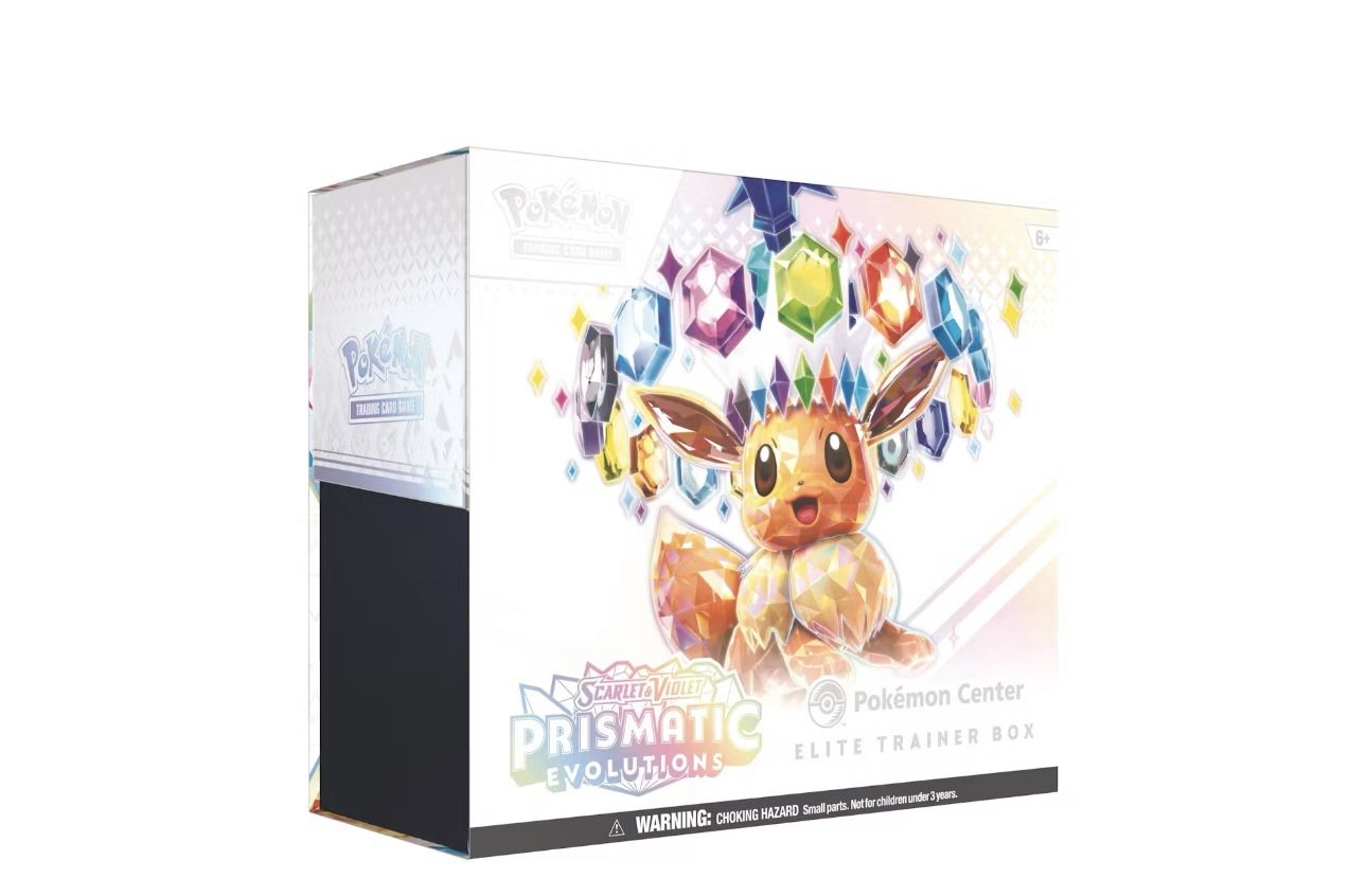 Pokémon Scarlet & Violet Prismatic Evolutions Pokemon Center Elite Trainer Box X2
