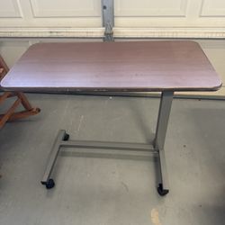 Rolling Hospital Table