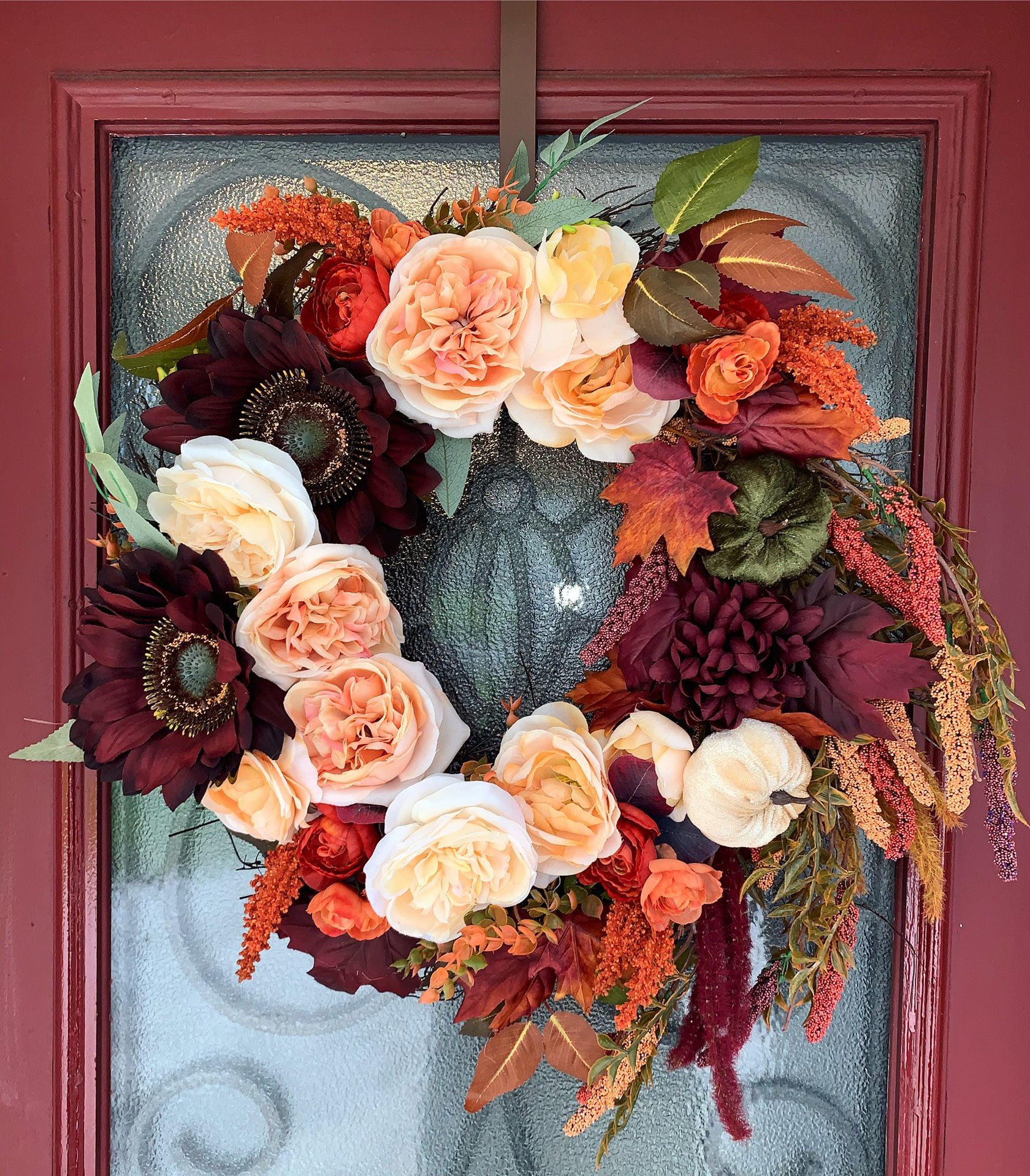 Custom Fall Wreath