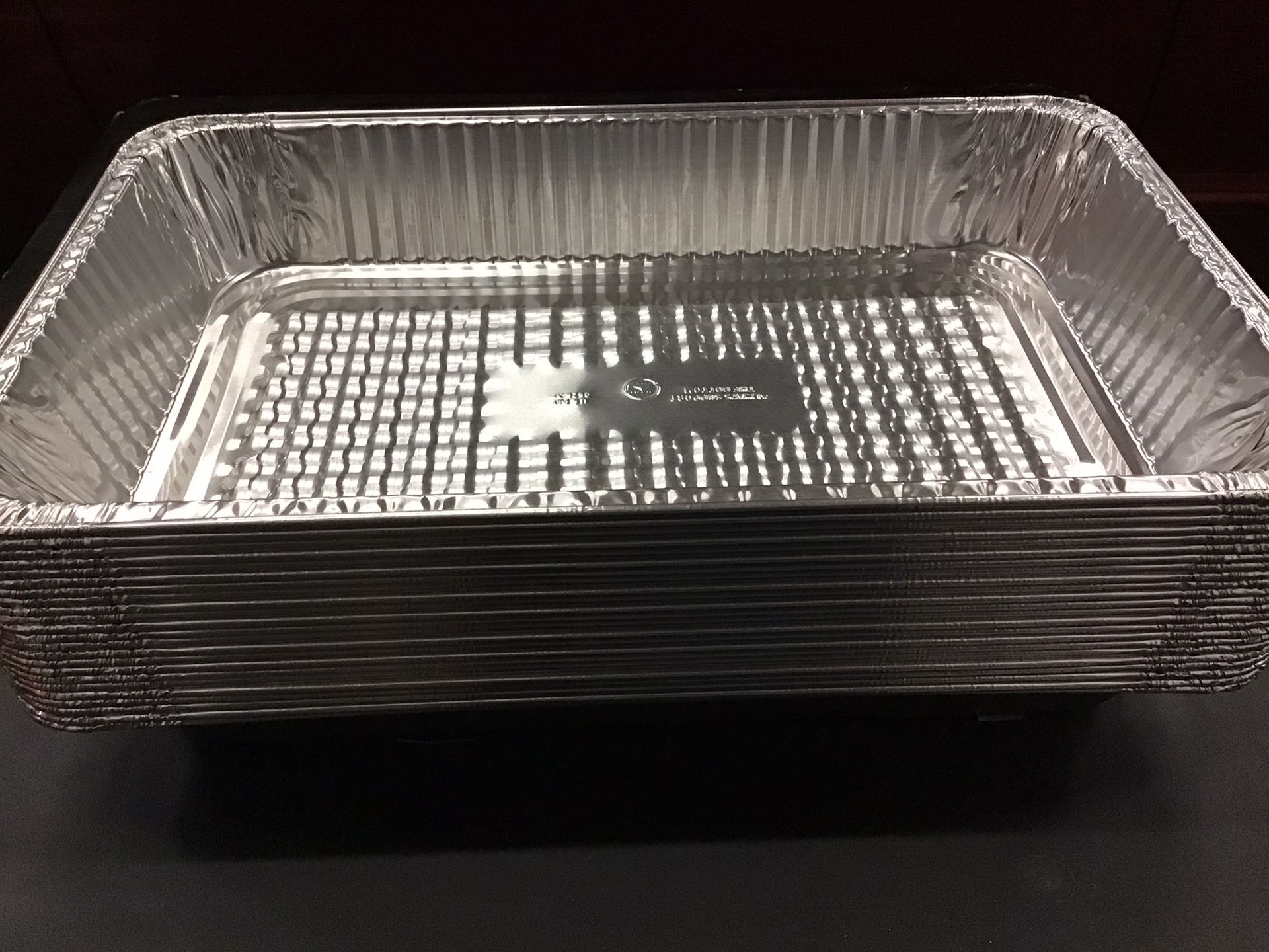 Aluminum trays
