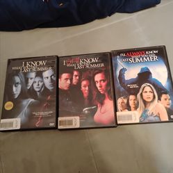 I know what you did last summer DVD collection