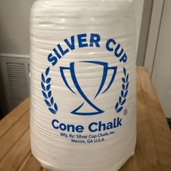 Silver Cup Cone Chalk