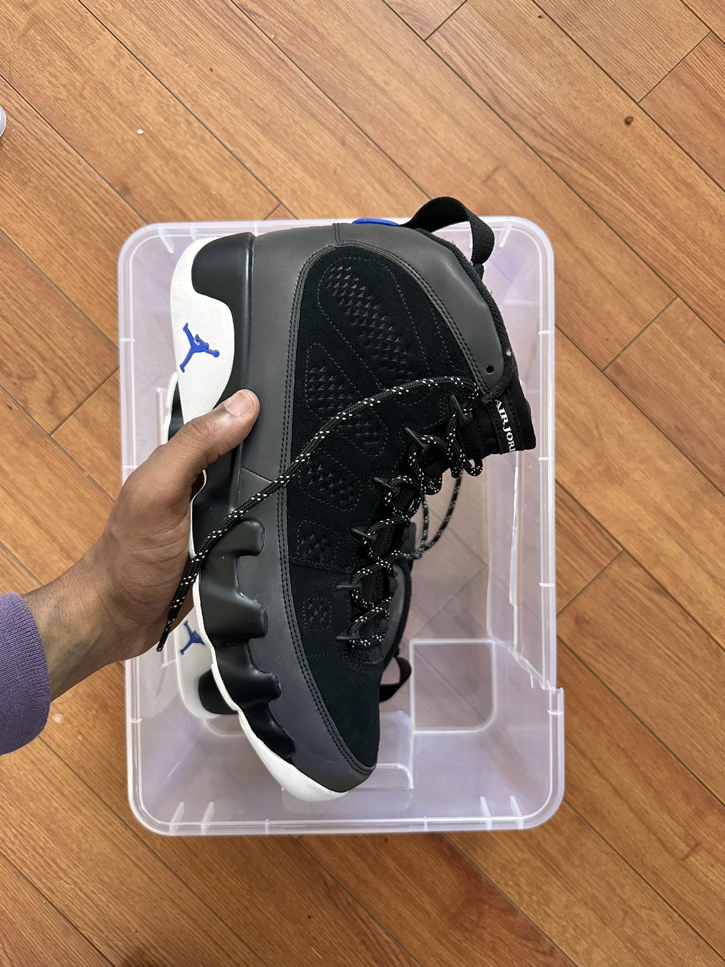 JORDAN 9 RETRO - RACER BLUE  (Size 11)