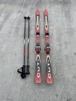 Rossignol 170 Cm skis Ski With poles 