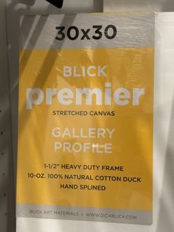 Blick primer Canvas For Fire Sale ,50$ Moving Sale