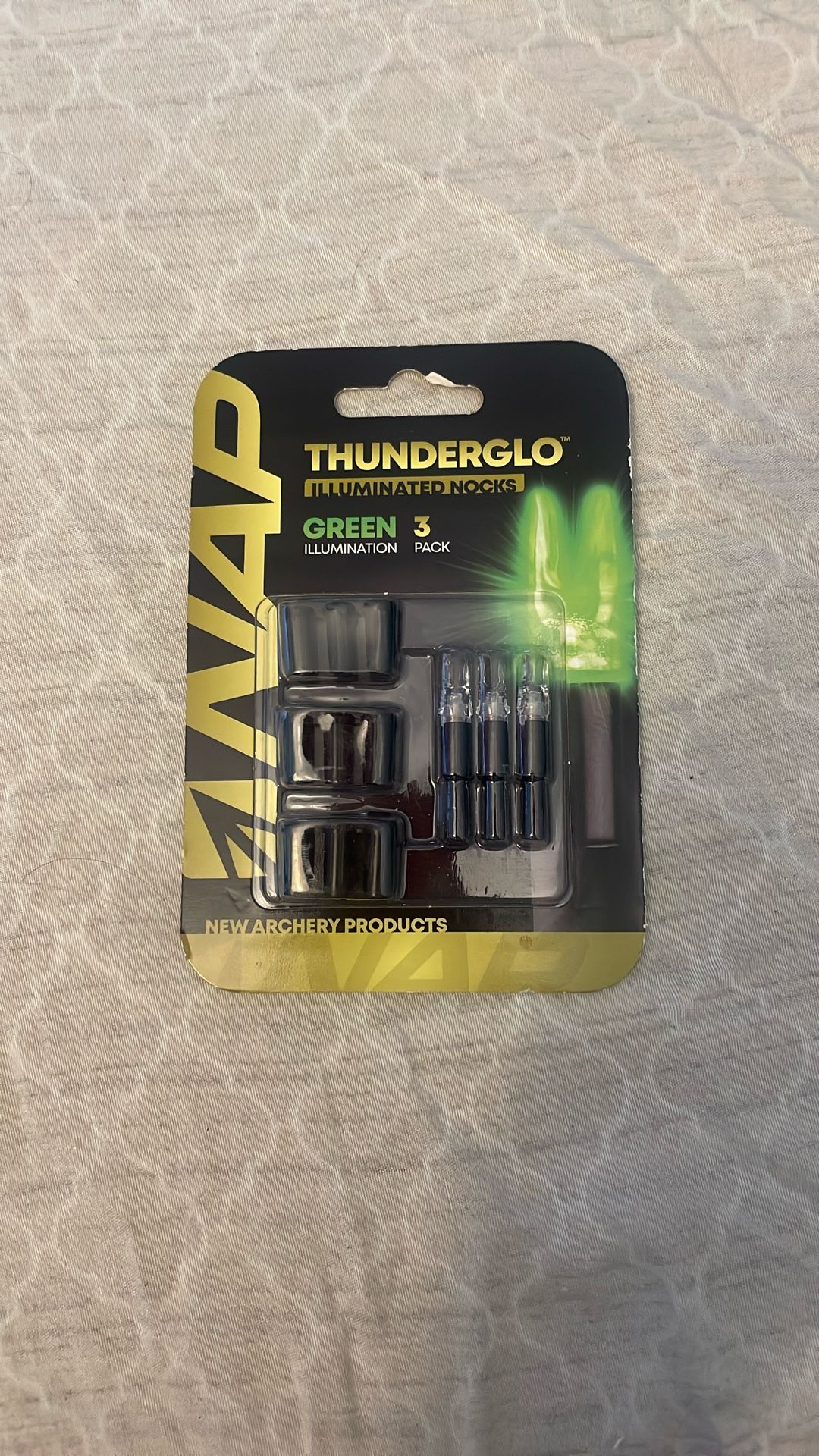 Green Illuminated arrow nocks