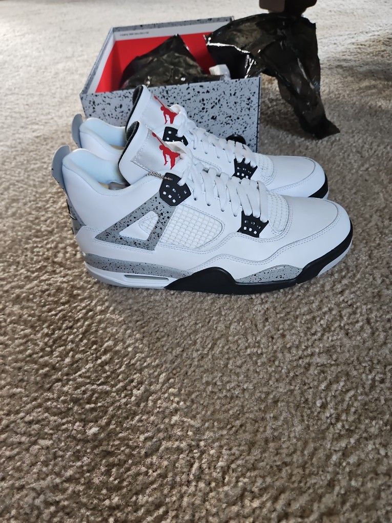 Jordan 4 White Cement OG