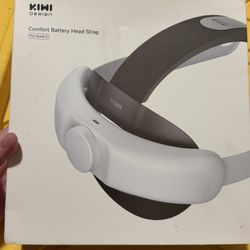 KIWI design SPC Battery Head Strap 6400mAh Compatible with Meta Quest 3