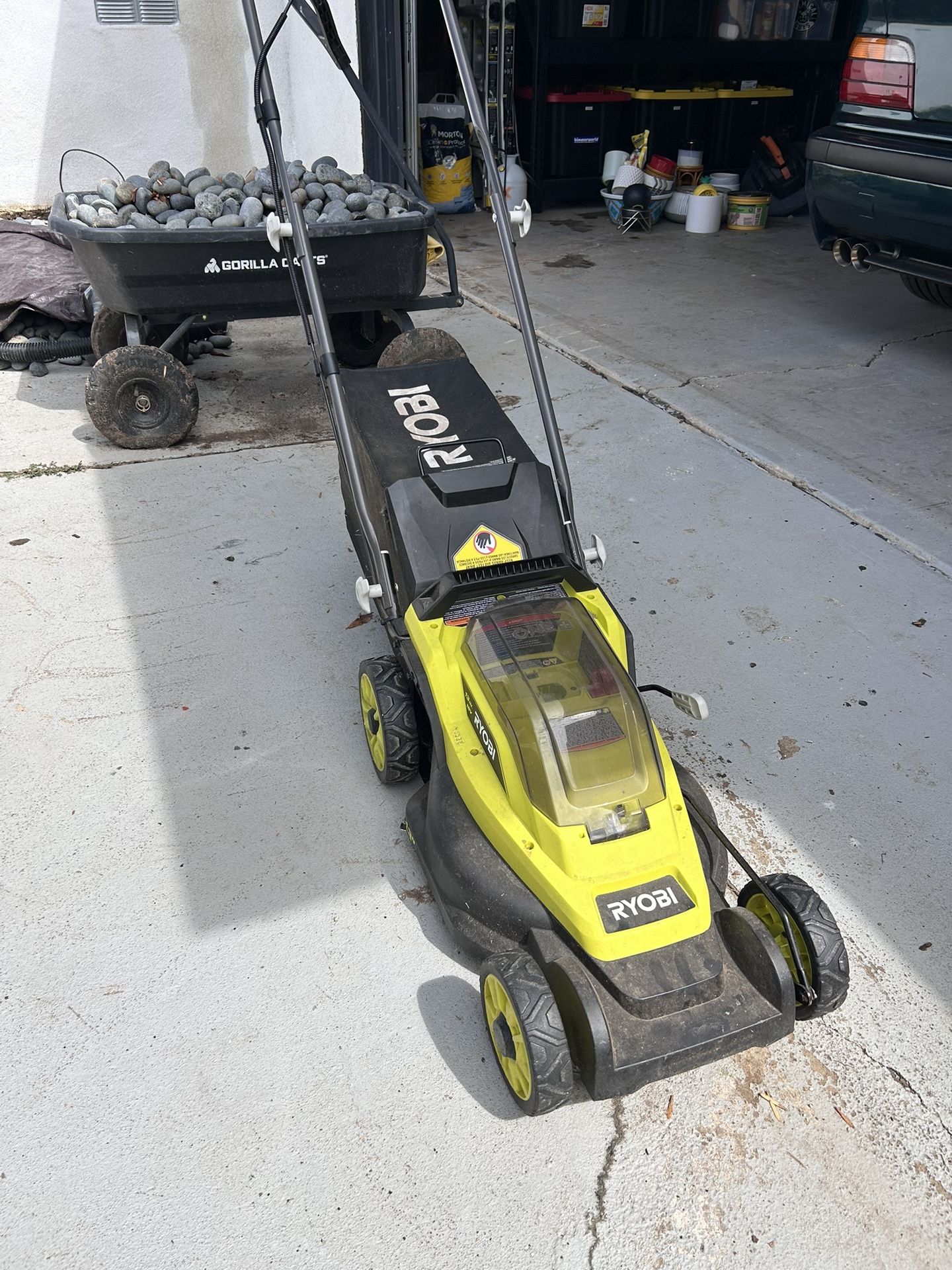 Ryobi cordless mower 13” 18v