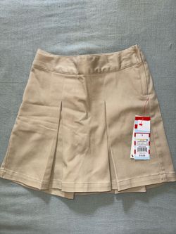 Girls School Uniform Skort - Khaki - size 5