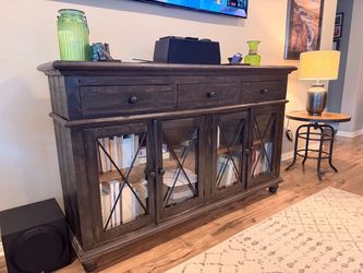 Vintage Style Console Cabinet
