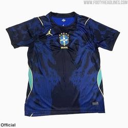 Jordan Brazil World Cup Jersey 