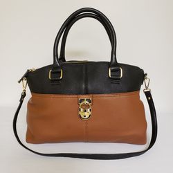 Calvin Klein Leather Satchel