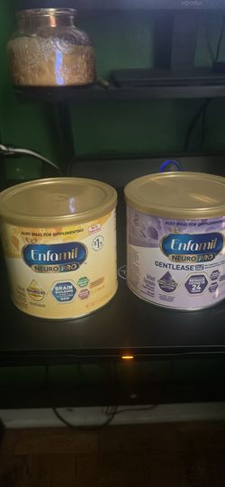 2 Unopened Enfamil NeuroPro Formula Cans – Sealed – Expires Nov. 2027
