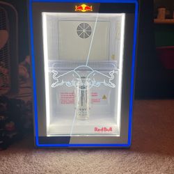 red bull mini fridge 