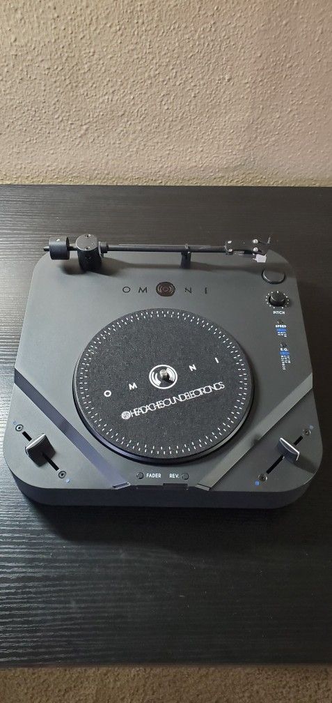 HeadacheSound OMNI DVS Portable TURNTABLE V.2 w/extras + minor cosmetic Mods