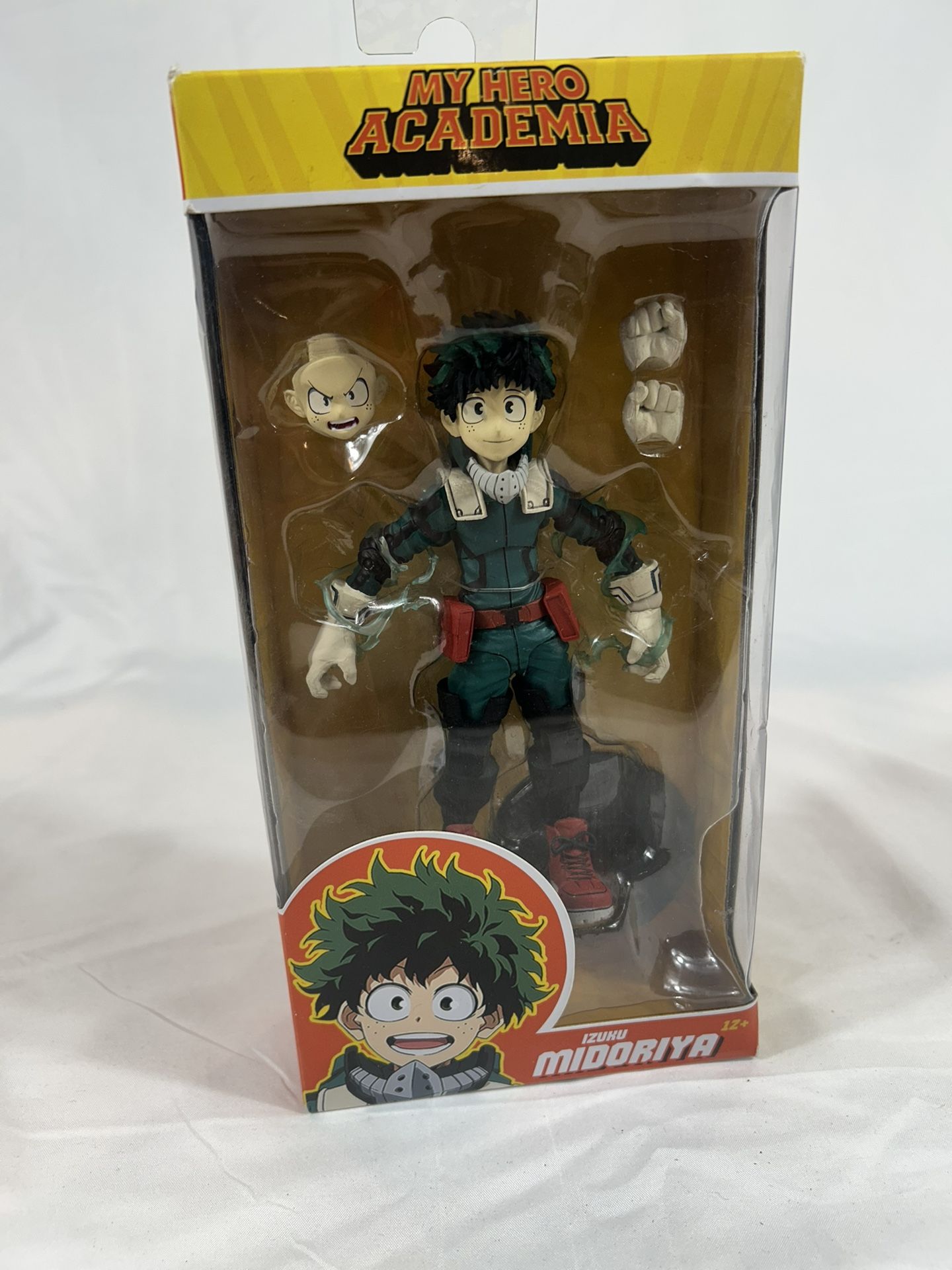 My Hero Academia ~ 7-INCH IZUKU MIDORIYA (DEKU) FIGURE ~ McFarlane Toy With Box
