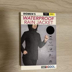 32 Degrees Women’s Waterproof Rain Jacket - Size Small - NEW!!