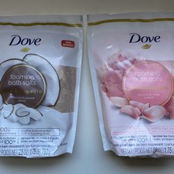 Dove Foaming Bath Salts