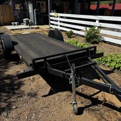 5x12ft Flatbed Utility Trailer