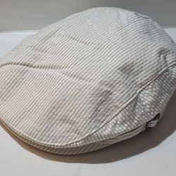 Janie and Jack Striped Newsboy Cap